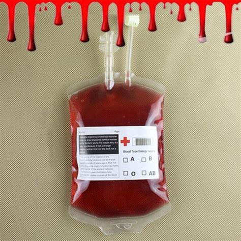 food grade blood bag